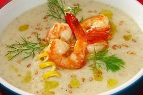 Shrimp soup for potency