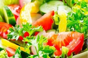 Vegetable salad for potency