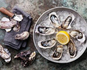 Oysters to increase male potency