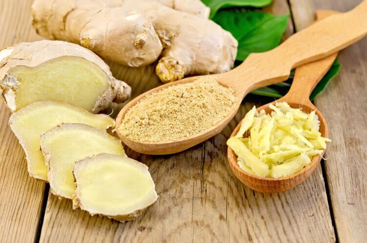 Ginger for potency